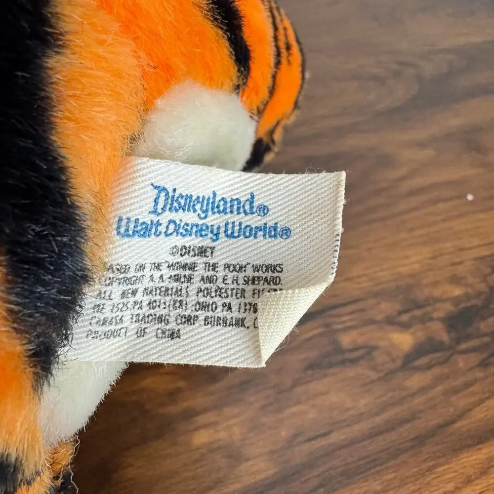 Vintage‎ Tigger Plush Disney Parks Disneyland Walt Disney World 13”